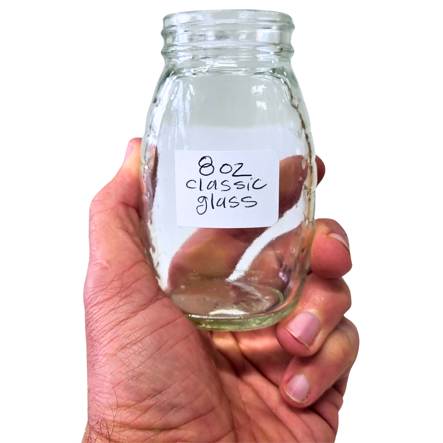 8 oz Glass Classic Honey Jar