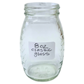 8 oz Glass Classic Honey Jar