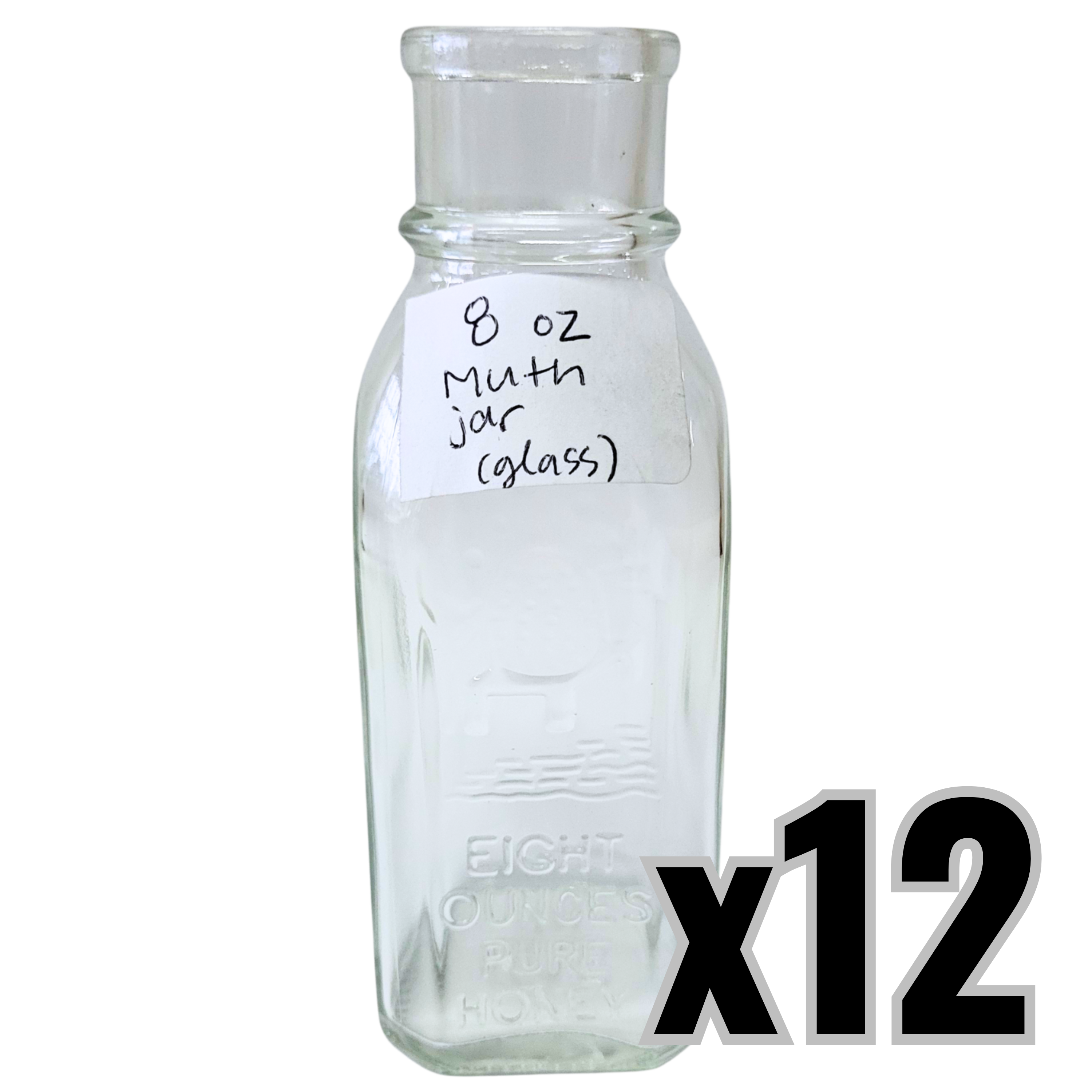 8 oz Glass Muth Jar