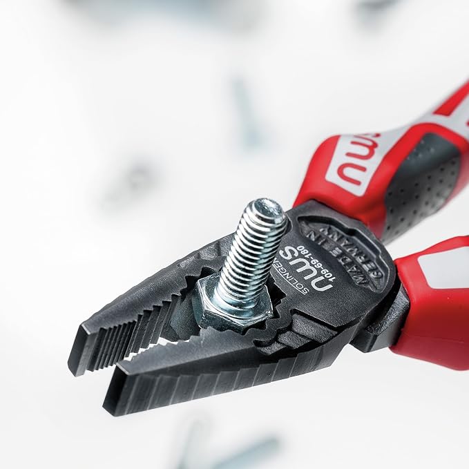 NWS 109-69-165 6.5 High Leverage Combination Pliers CombiMax - TitanFinish - SoftGripp