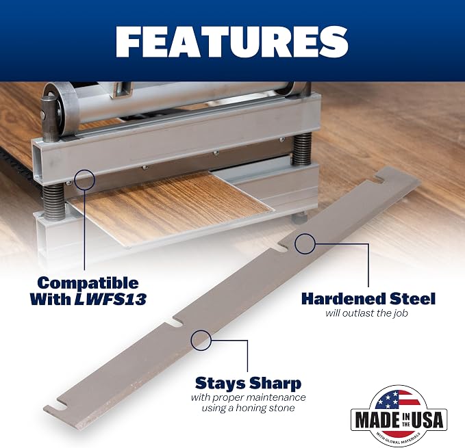 MARSHALLTOWN OEM Replacement Blade for 13 Inch Flooring Shear, Assembled in USA, LWFS13B