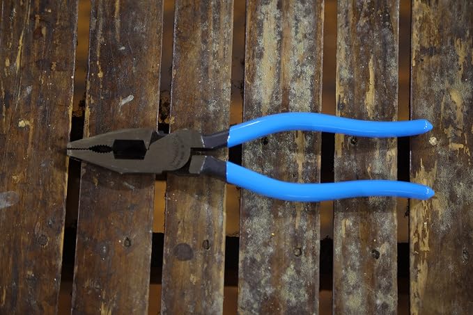 Channellock Side-Cutting Pliers Channel Lock - 348 - High Leverage True Grip - 8-Inch Combination