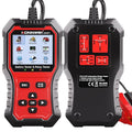 KONNWEI KW371 2-in-1 Car Battery Tester Relay Tester, 6V 12V 24V 10-2000 CCA Automotive Diagnostic Tool for Lead Acid AGM Gel EFB Lithium, Charging Cranking Analyzer for Motorcycle Truck Boat