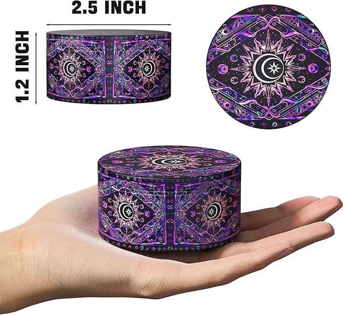 Grinder Manual Grinder for Kitchen (Purple)