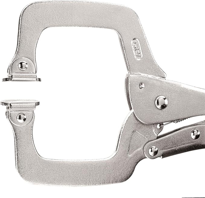 TEKTON Locking Pliers and Swivel C-Clamp Set (10-Piece) | PLK99908