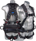 Hammerhead 5pt Safety Harness Back Padded, QCB Chest, Tongue Buckel Legs Straps, Back & Side D-Rings