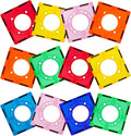 PicassoTiles Magnetic Tiles for Marble Run Racetrack Square Joint Shape Building Block Construction Colorful STEM Toy Set Learning Kit Educational Magnet Playset for Toddler Boys & Girls Ages 3+