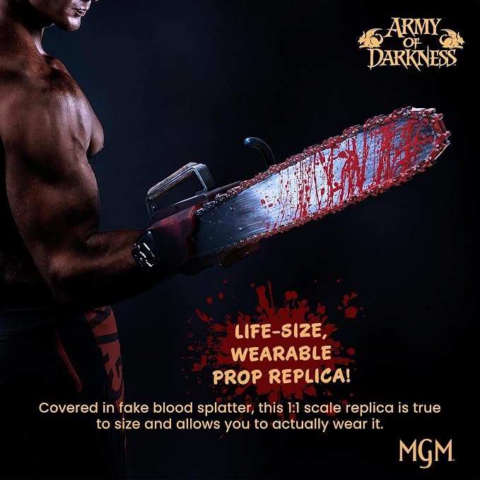 Army of Darkness Ash's Chainsaw 1:1 Scale Electronic Prop Replica | Officially Licensed Collectible