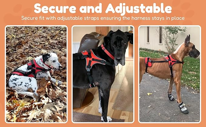 Doggie Stylz Multi-Functional Full-Body Lifting Dog Harness Vest | Designed for Front-Only, Rear-Only, Please Measure Before Ordering