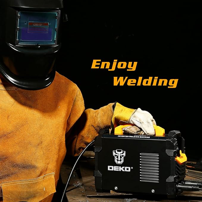 DEKOPRO Stick Welder 160A ARC/Lift TIG 2-in-1 Welding Machine with 110v/220v Dual Voltage IGBT Inverter Welder