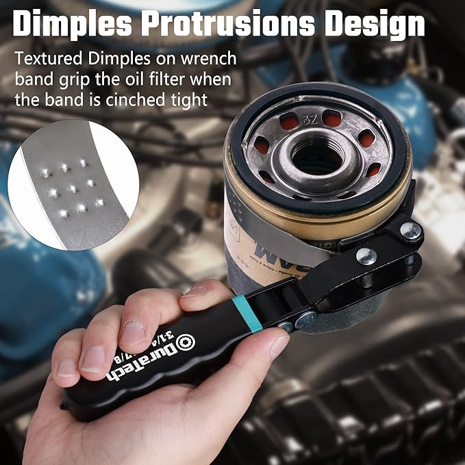 DURATECH 10-Piece Oil Filter Wrench Set