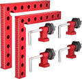 90 Degree Positioning Squares Right Angle Clamps, Clamping Squares for Woodworking Cabinet Clamp Corner Clamps Aluminum Alloy L Type Carpenter Tool for Cabinets, Picture Frame 7.1inch