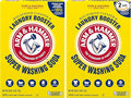 ARM & HAMMER Super Washing Soda Household Cleaner and Laundry Booster, 55 oz (Pack of 2)