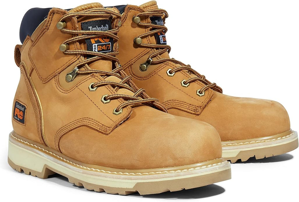 Timberland PRO Men's Pit Boss 6 Inch Steel Safety Toe Industrial Work Boot