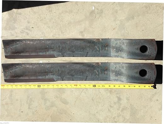 International Rotary Cutter Blades Code IM6, Set of 2, 31-1/2" X 4" X 1/2"