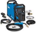 Miller Multimatic 215 PRO Multiprocess Welder – MIG (Steel & Aluminum), DC TIG & Stick Welding Machine, 120V/240V, Home & Workshop Equipment with Spool Gun Capability