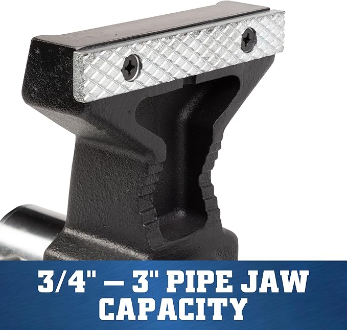 Wilton ATV All-Terrain Truck Hitch Vise, 6" Jaw Width, 5-3/4" Max Jaw Opening, 5" Throat (10010)