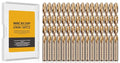 Metric 16Pcs M35 Cobalt Drill Bit Set, 6mm HSS Cobalt Jobber Drill Bits, for Hardened Metals, Stainless Steel, Cast Iron and Wooden Plastics