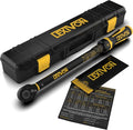 LEXIVON Torque Wrench, 3/8-Inch Drive, Dual Scale 20-120 FT-LB (27.1-162.7 N·m), Premium Rubber-Grip Handle, Deluxe Hybrid Case (LX-TW38)