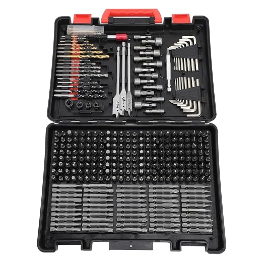 318-Piece Screwdriver Bit Set and Drill Bit Set, Multi Tool Kit for Home Repair and Maintenance