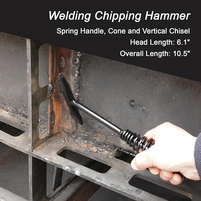 VASTOOLS Welding Accessories,22pc,Chipping Hammer, Welding Soapstone Holder,16'x 1"Tape measures,50LB Welding Magnet,Triple Flint Torch Striker,3"Torch Cleaner,Wire Brush 11"