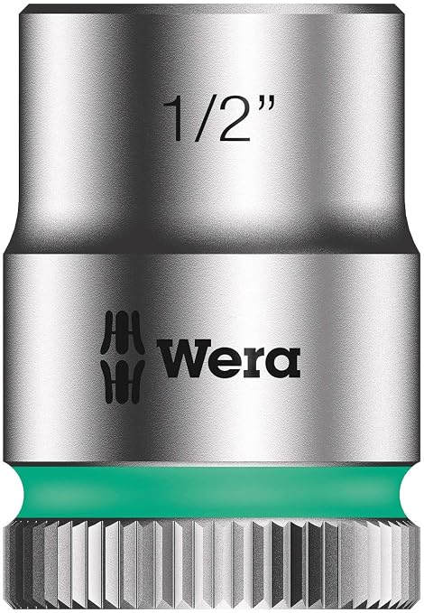 WERA 05004051001 8100 SB 11 Zyklop Imperial Metal Ratchet Set, 29 Piece, 3/8" Drive