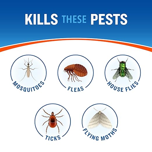 Cutter Backyard Bug Control Spray Concentrate (3 Pack), Kills Mosquitoes, Fleas & Listed Ants, 32 fl Ounce
