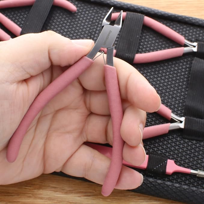 The Beadsmith Fashion Color Pliers, Jewelry Making Supply Set of 8