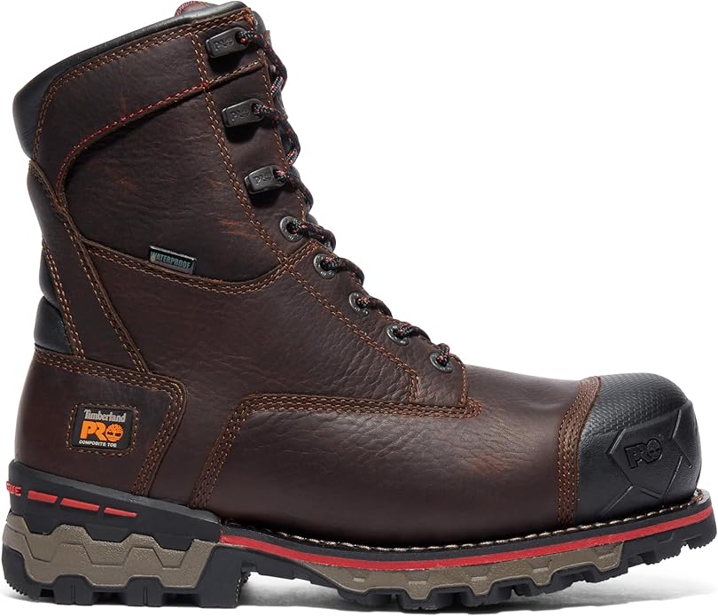 Timberland PRO Men's Boondock 6 Inch Composite Safety Toe Waterproof Industrial Work Boot