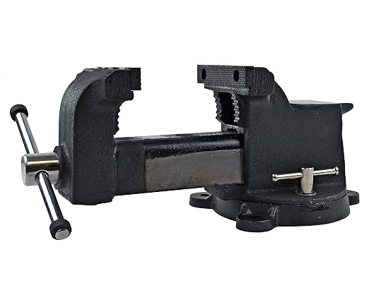 Yost Vises 906-AS 6" Heavy Duty Steel Bench Vise, Black
