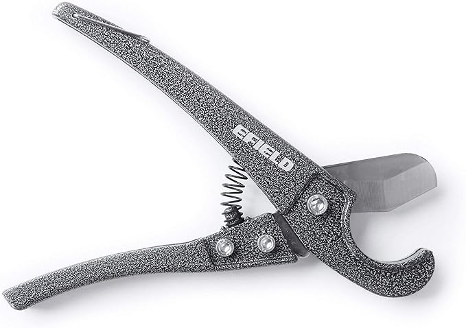EFIELD Pex Crimp Clamp Cinch Tool for 3/8" with Go/No-Go Gauge - 1"Stainless Steel Clamps meet ASTM F2098 Standard with Metal Pex Pipe Cutter,(TOOL002)
