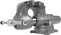 Wilton Machinist Bench Vise, 6" Jaw Width, 10" Jaw Opening, 5-1/2" Throat (Model 600S)