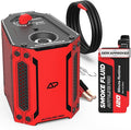 AutoLine Pro HyperSmoke™ Automotive Smoke Machine EVAP Vacuum Leak Tester – Adjustable Pressure – OEM Approved Smoke Fluid – Built-in Air Compressor Motor - Includes Smoke Fluid x2.