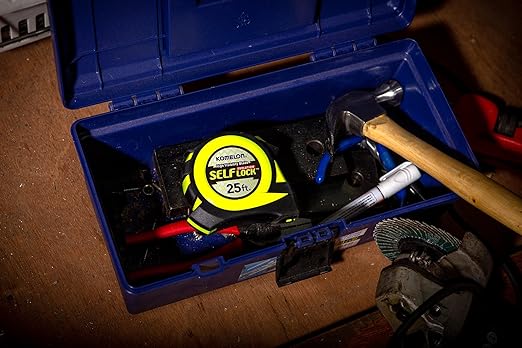 Komelon 25' Self Lock Hi-Vis Speedmark Tape Measure