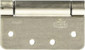 National Hardware N350-868 Spring Hinge in Satin Nickel, 4"
