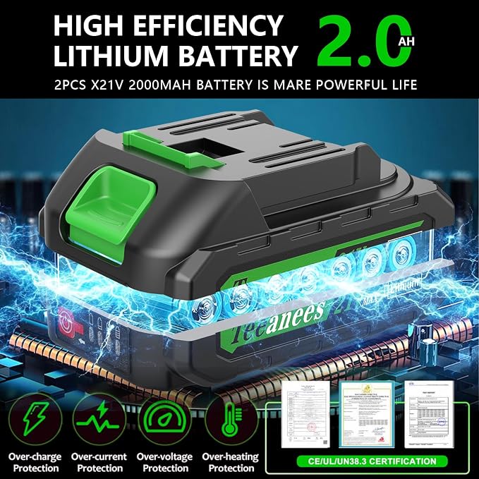 Mini Chainsaw Cordless 6-Inch, 880W Small Battery Powered Chainsaw with Auto Oiler, 2 Batteries & 3 Chains for Tree Trimming & Wood Cutting, Gift for Men Dad Husband.