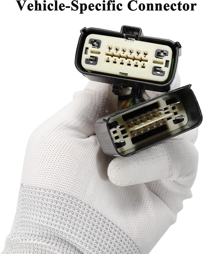 Custom 4 Way Trailer Wiring Harness for 2011-2019 Ford Explorer, Pure Copper Plug and Play Trailer Light Wiring for Explorer