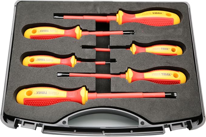TMAX 9p 1000V VDE Insulated Electrician Tool Set with Plier and Screwdriver
