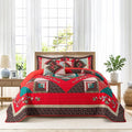 BEDIFANY California King Size Quilt Set - Cotton Bedspreads Oversized King for Bed - Lightweight Farmhouse King Quilt Bedding Sets for All Seasons, 3 Pieces