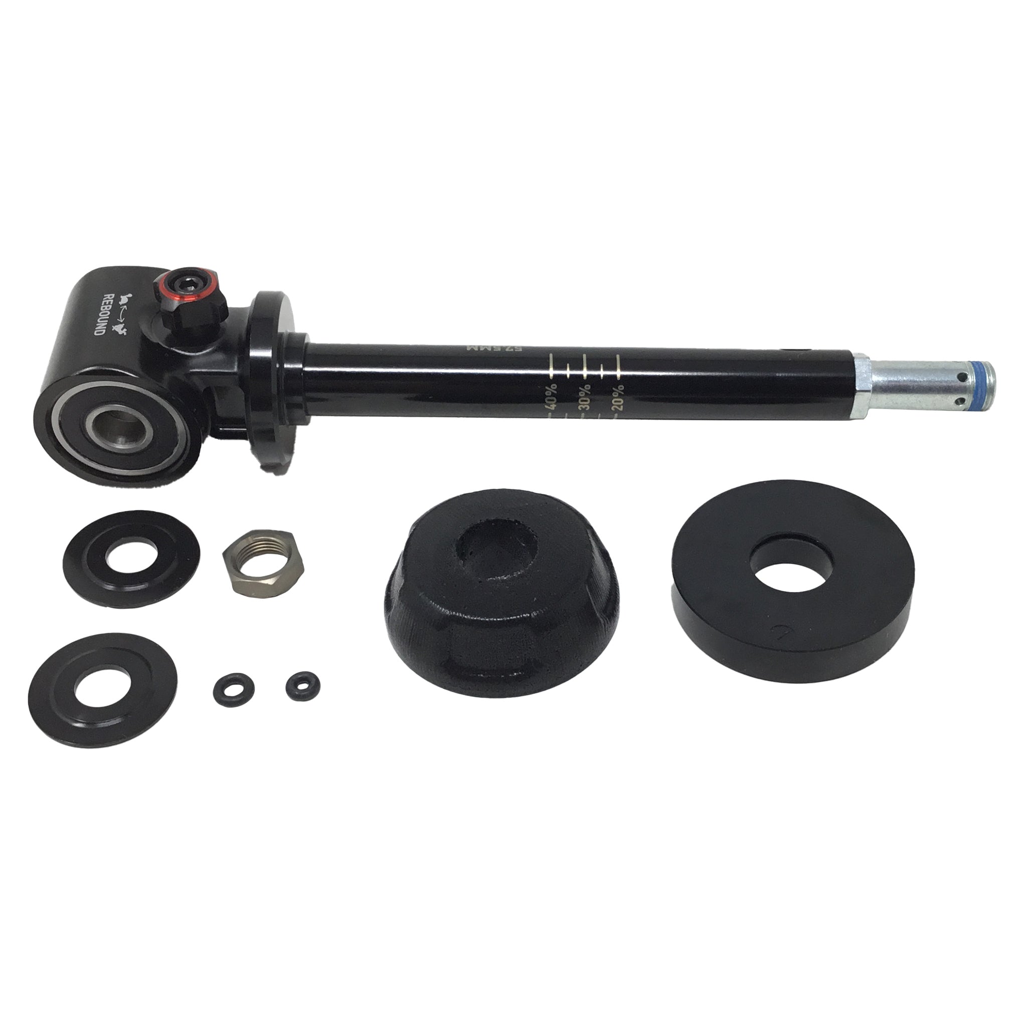 RockShox Damper Shaft SuperDlx Coil A1-A2 57.5mm Bearing Eye