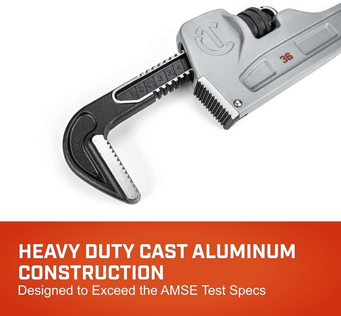 CRESCENT - Pipe Wrench, 36", Aluminum (CAPW36)
