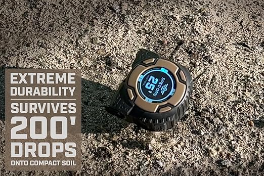 Spec Ops Tools Heavy Duty Tape Measure for Framing & Construction, 1 1/4" Double-Sided Blade, Retractable, Elite Series, 25 Foot Non-Magnetic