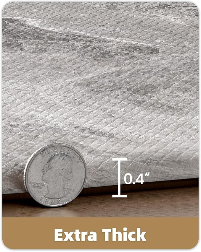 Color&Geometry Marble Kitchen Mats for Floor 24x87, Non Slip Wide & Large Kitchen Runner Rug, Easy Clean, Oil & Water Resistant, Anti Fatigue Foam Standing Mat for Sink, Laundry, Office, Grey