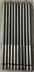 40pc #2 PHILLIPS 6" MAGNETIC PH2 TIPS SCREW DRIVER INSERT BIT POWER DRILL ROUND