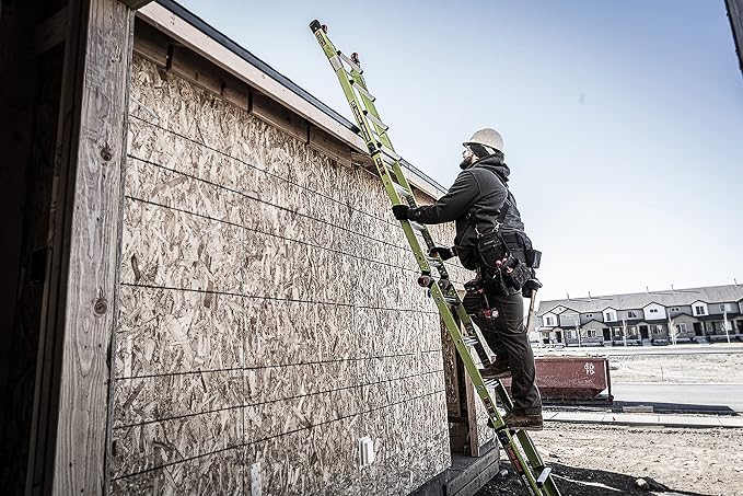 Little Giant Ladder Systems Dark Horse 2.0, M17, 17ft, Multi-Position Ladder, Fiberglass, Type 1A, 300 lbs Weight Rating, (16117-001)