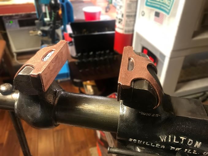 Wilton 4" Copper Vise Jaw Caps (404-4)