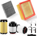 2025-2026 6.7 Cummins Filter Kit with 4.6'', 5'', 6'', 8'' Filter Wrench | Fits 2025+ Ram 2500/3500/4500/5500 Turbo Diesel, Replaces 68677800AA, 68677810AA, 68645327AA, 68548579AA