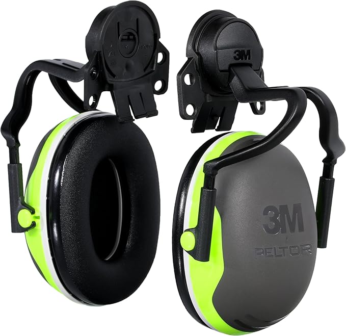 3M PELTOR Hearing Protection Earmuffs, X4 Series Noise Protection, Construction, Manufacturing, Assembly, Sanding