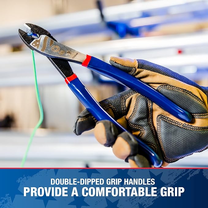 Southwire Made In America Terminal Crimper And Wire Cutter, 9" Terminal Crimper/Cutter (TCC9D-US)
