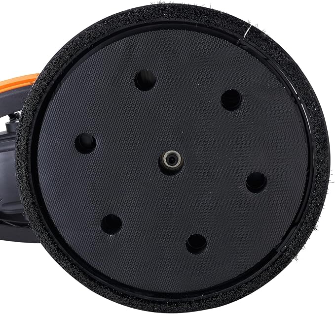 VEVOR Wall Smoother, 900W Electric Tool with 12 Sanding Discs, 800 to 1800 RPM Speed, 3 Vacuum Hoses, Collapsible for Ceiling Use, Dual LED Lights, Telescoping Handle, and Built-in Dust Collector